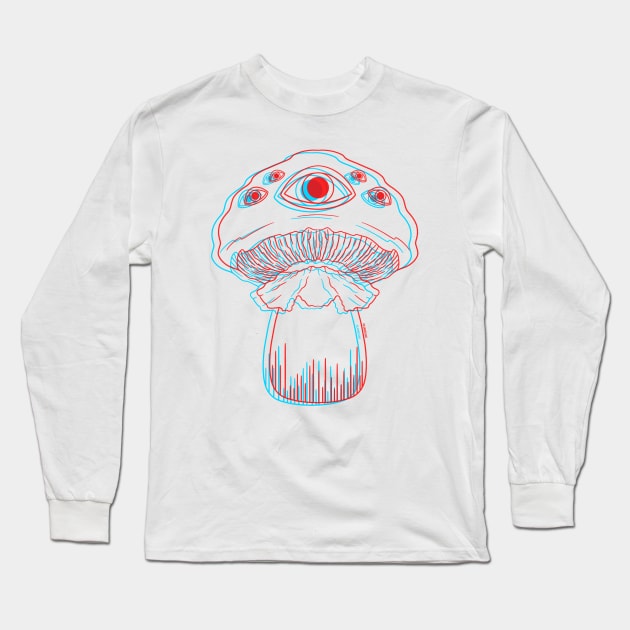 Stank eye Long Sleeve T-Shirt by FoliumDesigns